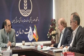 نشست  گروه چشم پزشکی دانشگاه با معاون درمان دانشگاه علوم پزشکی گیلان